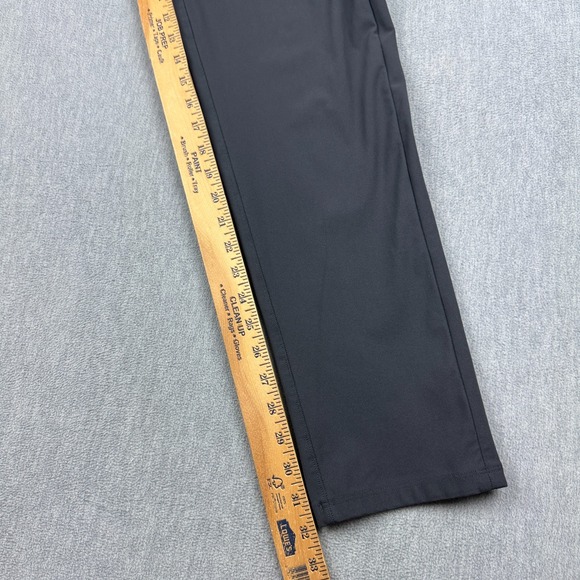 Lululemon Pants Mens 33 Black Commission Slim Warpstreme Chino Khaki M5974S - Picture 8 of 11